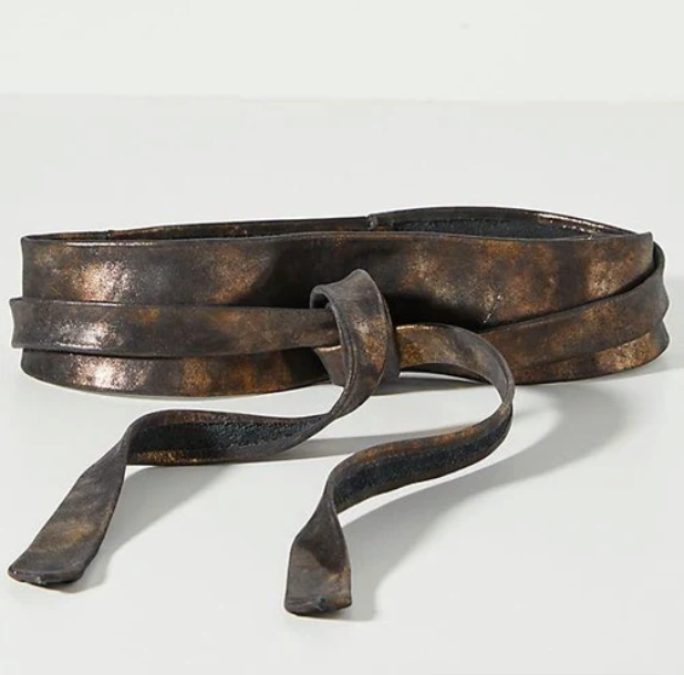 ADA Shimmer Bronze Wrap Belt