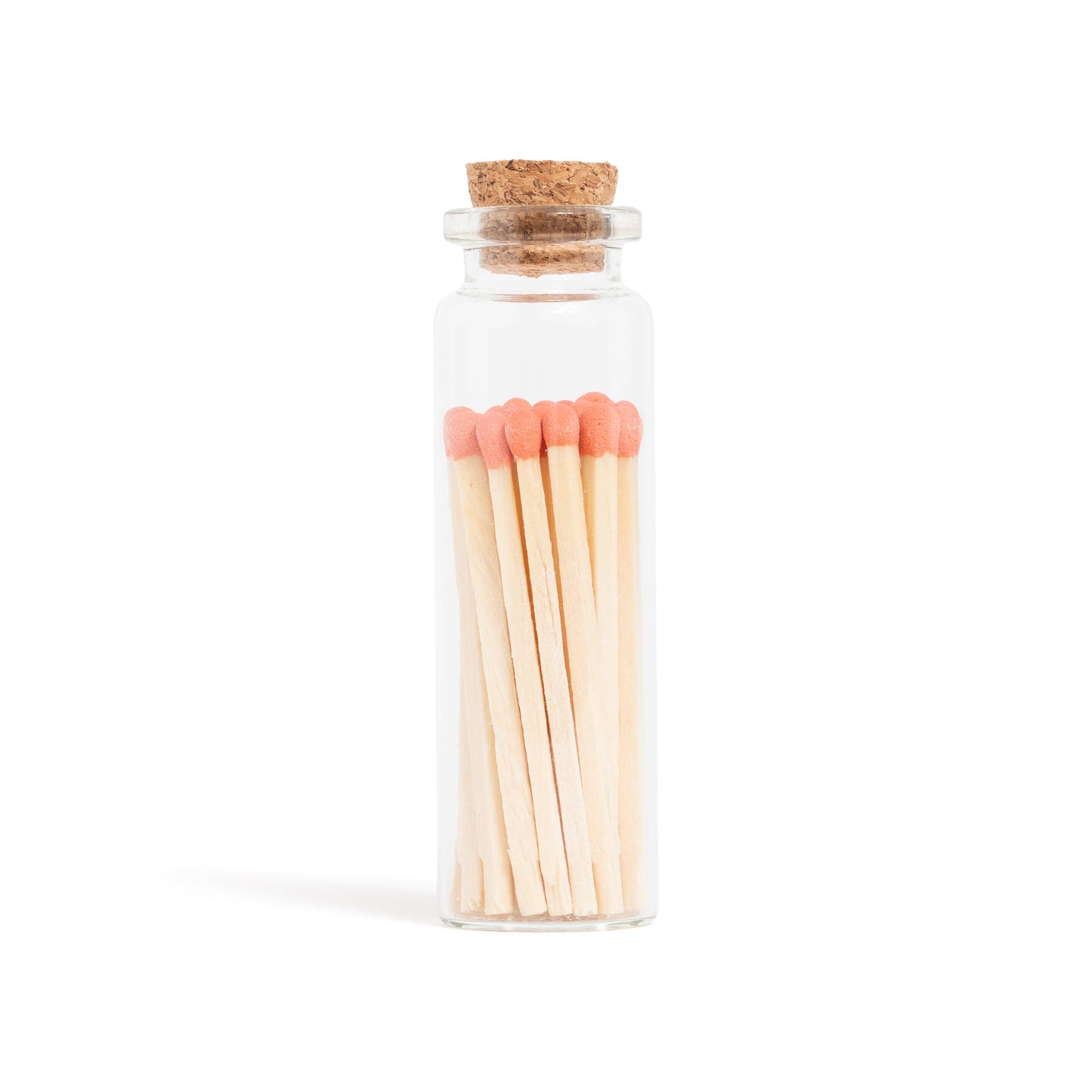 Enlighten the Occasion - Tangerine Matches in Small Corked Vial