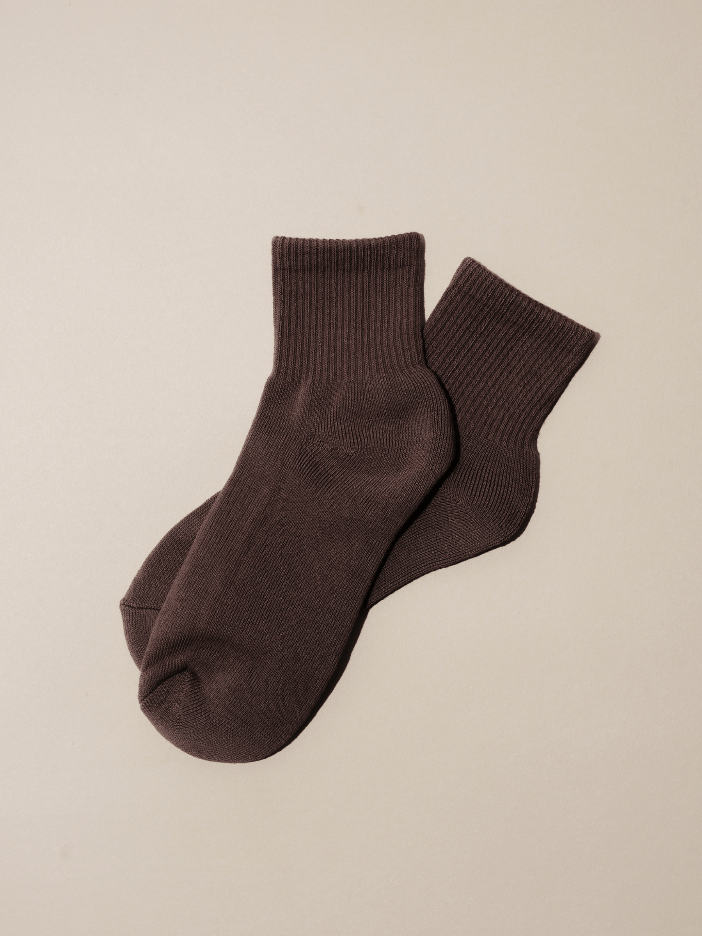 NAT + NOOR - Ankle Sock In Macchiato