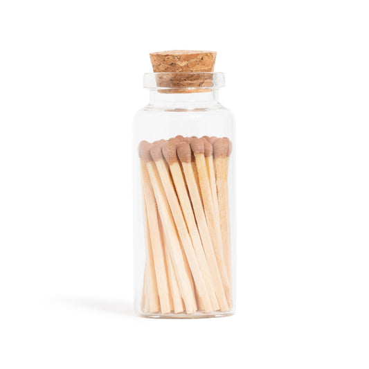 Enlighten the Occasion - Cafe Brown Matches in Medium Corked Vial