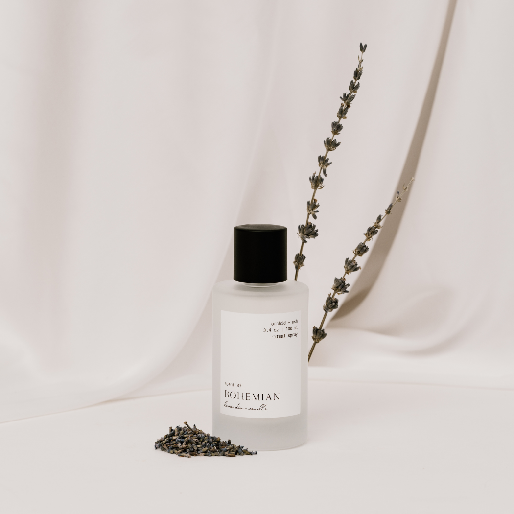 Orchid + Ash - Lavandin + Vanilla all-natural room + linen spray | BOHEMIAN
